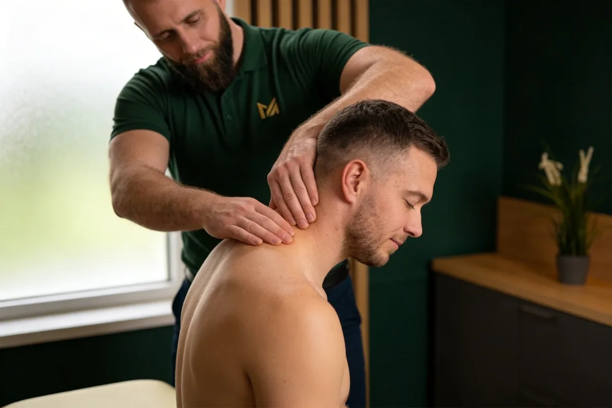 Verspannungen lösen durch Therapie und Übungen