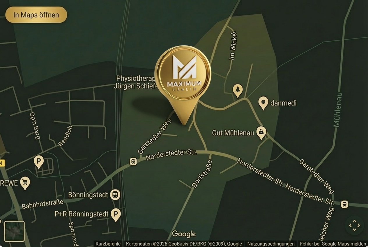 Google Maps: Maximum Health – Hasloher Weg 3, 25474 Bönningstedt